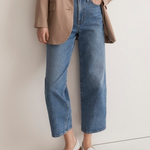 Madewell Denim - Madewell The Perfect Vintage Crop Jeans Womens 28 Wide Leg